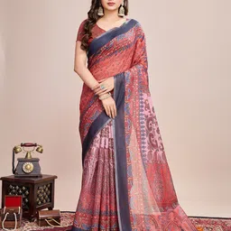 KALINI Ethnic Motifs Printed Saree-image-97
