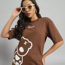 GRIFFEL Women Printed T-shirt-image-50