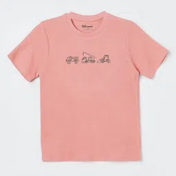 Fame Forever by Lifestyle Boys Graphic Printed Round Neck Cotton T-shirt-image-95
