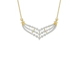 Emori Tri Diamond Drop Necklace-22