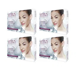 Lotus Herbals Radiant Set Of 4 Diamond Cellular Radiance 1 Facial Kit-37g Each-30