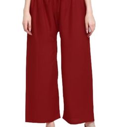 Aura Glam Women Rayon Palazzos-image-24