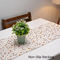 Home Prides Autumn Whisper Waffle Table Runner image 2