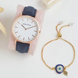 JOKER & WITCH Women Analogue Watch with Rakhi Gift Set-image-30