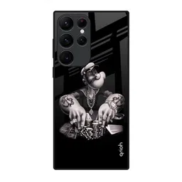 QRIOH Quirky Printed Samsung Galaxy S22 Ultra Back Case Mobile Accessories-image-4