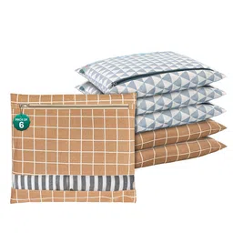 Kuber Industries Brown Set of 6 Regular Drawer Organiser Organisers-13