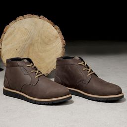 Hush Puppies Men Leather Lace - Ups Fashion Sneakers-image-3