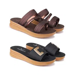 BERSACHE Women Open Toe Flats-image-43