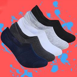 MJE Pack Of 5 Shoe Liners Socks-image-83