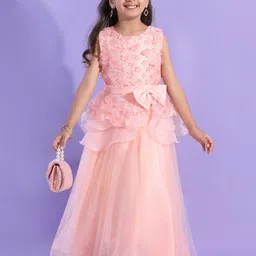 Mark and Mia Girl Sleeveless Party Fit & Flare Maxi Dress-image-62
