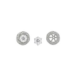 Emori0.50 CT Swirl Detachable Diamond Studs-image-8