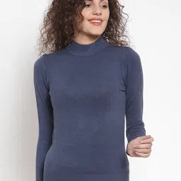Global Republic Women Solid High Neck Top-image-32