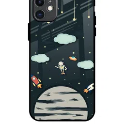 QRIOH Cartoon Characters Printed iPhone 11 Back Case Mobile Accessories-picture-1