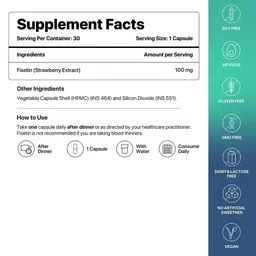 Decode Age Fisetin Strawberry Extract Capsules- 30 Capsules image 2