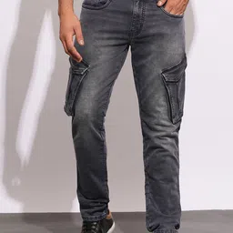 Being Human Men Classic Light Fade Stretchable Jeans-27
