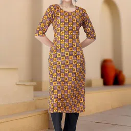 anouk rustic HERE&NOW Selection Of 2 Printed Straight Kurta With Trouser image 5