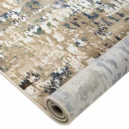 Sapana Carpet-Mats Beige Abstract No Shredding Polyester Carpet image 4