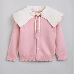 Hopscotch Girls Pom-Pom Applique Cardigan-picture-36