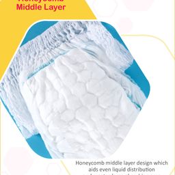 Babyhug Advanced Pant Style Diapers Large (L) Size - 20 Pieces image 5