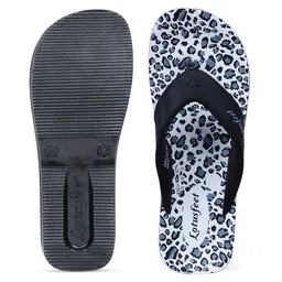Lotusfeet Women Printed T-Strap Flats with Bows-13