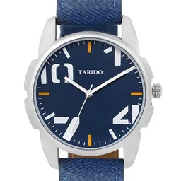 TARIDO Men Round Dial & Leather Straps Analogue Watch Combowatch_001-45