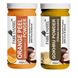 Park Daniel Set Of 2 Orange Peel Powder & Gokhru Powder - 100 g Each-20