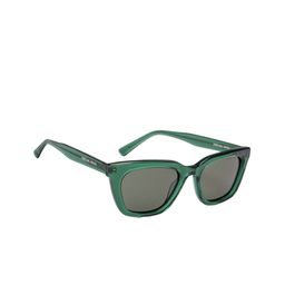 John Jacobs Unisex Cateye Sunglasses with Polarised and UV Protected Lens 220520-Green-18