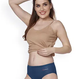 LOGGERHEAD Pack Of 2 Hipster Briefs LHMH013-DarkGrey-RoyalBlue image 5