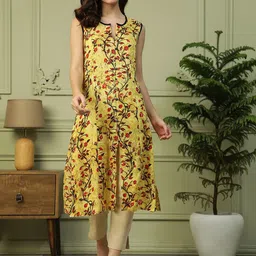 Oxolloxo Floral Printed Anarkali Kurta-picture-19