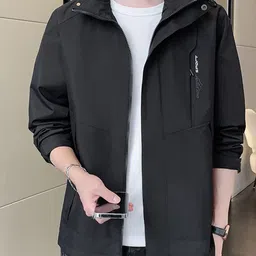 StyleCast x Revolte Men Stand Collar Open Front Jacket-picture-40