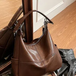 DressBerry PU Structured Shoulder Bag-8