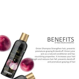 Desi Crew Dandruff Control Red Onion Shampoo For Dandruff Control - 100 ml image 2