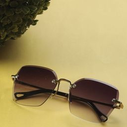 Leeway Women Square Sunglasses with UV Protected Lens-image-83