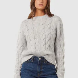 Forever New Women Cable Knit Pullover-picture-27