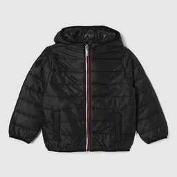 max Boys Polyester Crop Puffer Jacket-picture-2