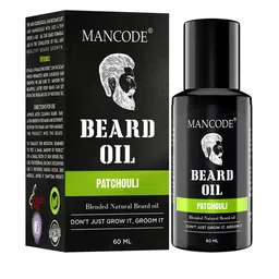 MANCODE Beard Growth Patchouli Oil With Vitamin E - 60 ml image 5