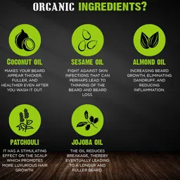 MANCODE Beard Growth Patchouli Oil With Vitamin E - 60 ml image 3