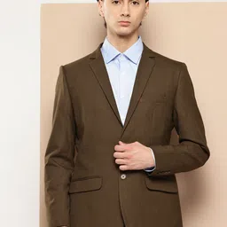 INVICTUS Slim Fit Single-Breasted Formal Blazer-image-16