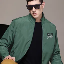 The Roadster Lifestyle Co. Typography Print Tailored Jacket-picture-21