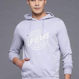 Louis Philippe Jeans Printed Hooded Sweatshirt-picture-8