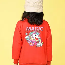 NUSYL Girls Graphic Printed Oversized Sweatshirt-picture-37