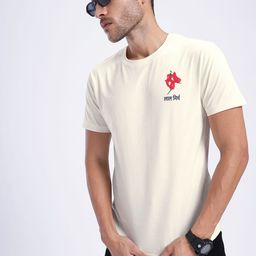 glitchez Add Some Seasoning Printed Pure Cotton Regular-Fit T-shirt-image-44