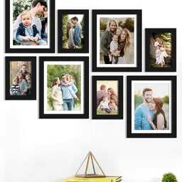 Art Street Set Of 7 White Solid Individual Photo Frames-14