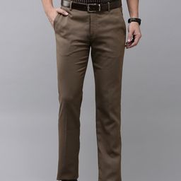 Arrow Men Original Tapered Fit Textured Formal Trousers-image-96