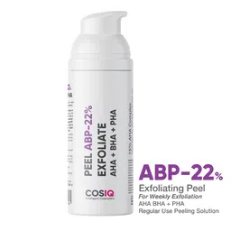 CosIQ ABP 22% Weekly AHA + BHA + PHA Exfoliating Peel 30 ml image 2
