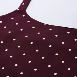 Ahalyaa Geometric Printed Net Tunic With Lace Inserts image 3