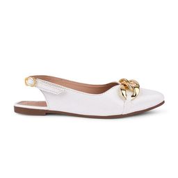 JM Looks Pointed Toe Ballerinas With Backstrap image 5