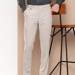 INVICTUS Men Slim Fit Formal Trousers-picture-38