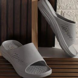 Carlton London Men's Grey Slides-image-54