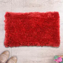 Romee Red Polyester Door Mat - Set of 1-image-31